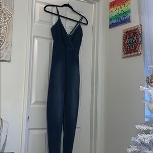 Denim jumpsuit